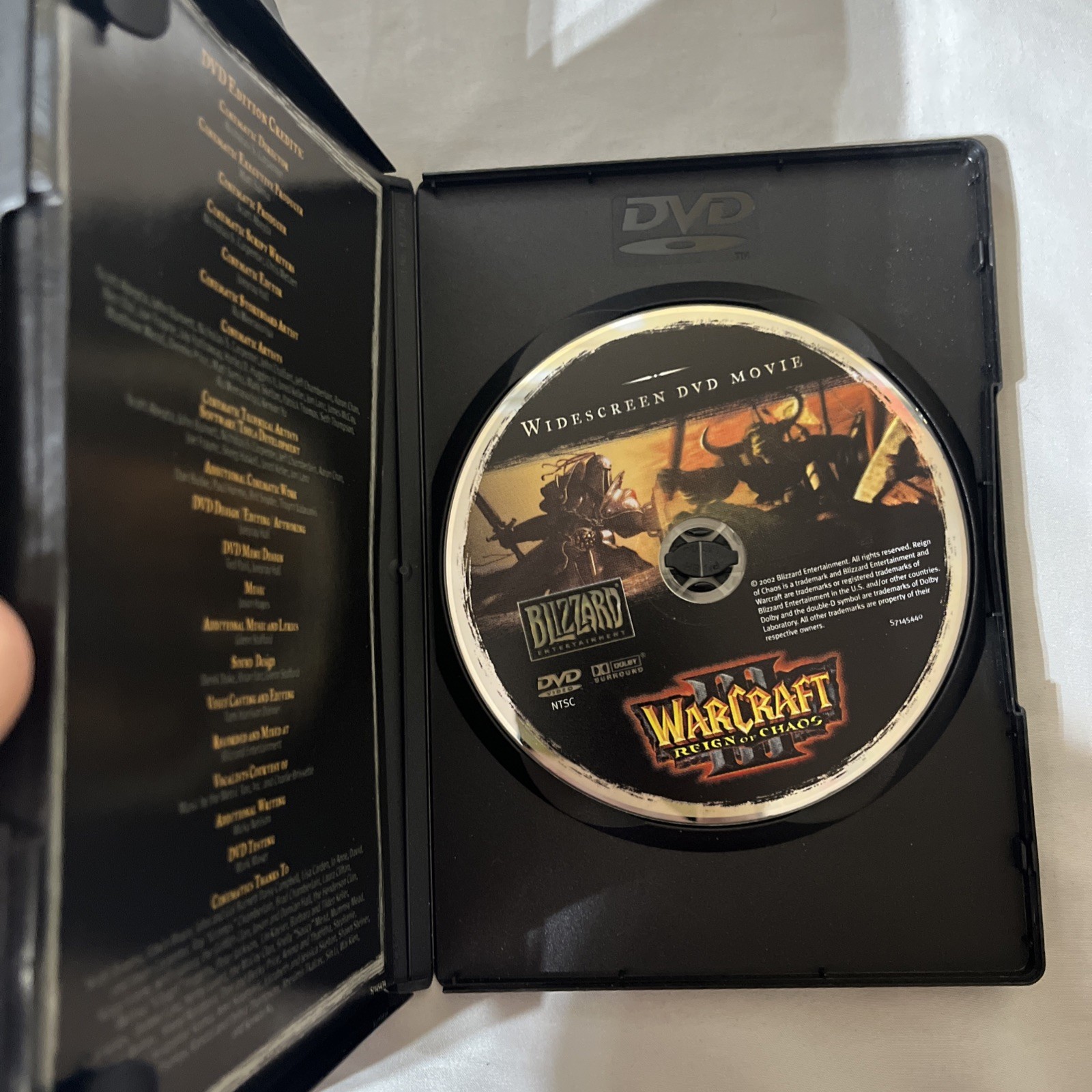 WARCRAFT III REIGN OF CHAOS – COLLECTOR’S EDITION VERY RARE PIECES