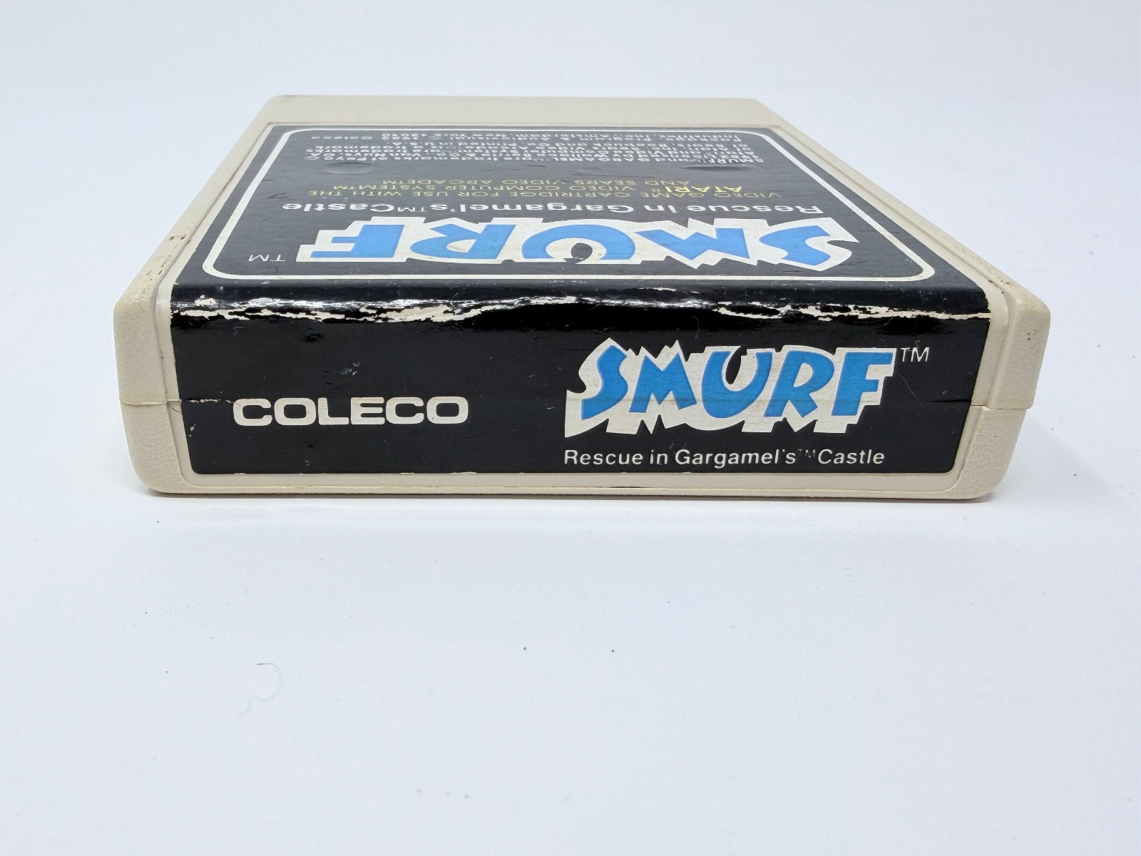 Smurf: Rescue in Gargamel’s Castle (Atari 2600, 1982) TESTED & WORKS