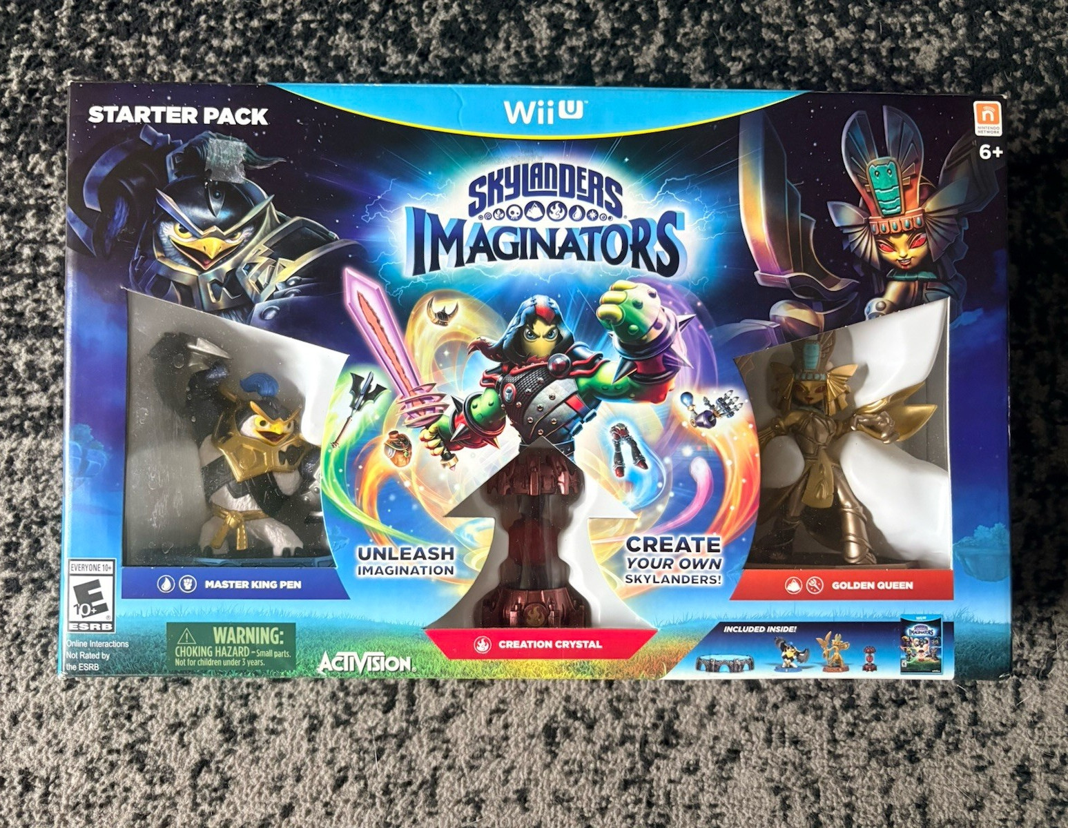 Activision Skylanders Imaginators Starter Pack for Wii U w/ King Pen & Queen
