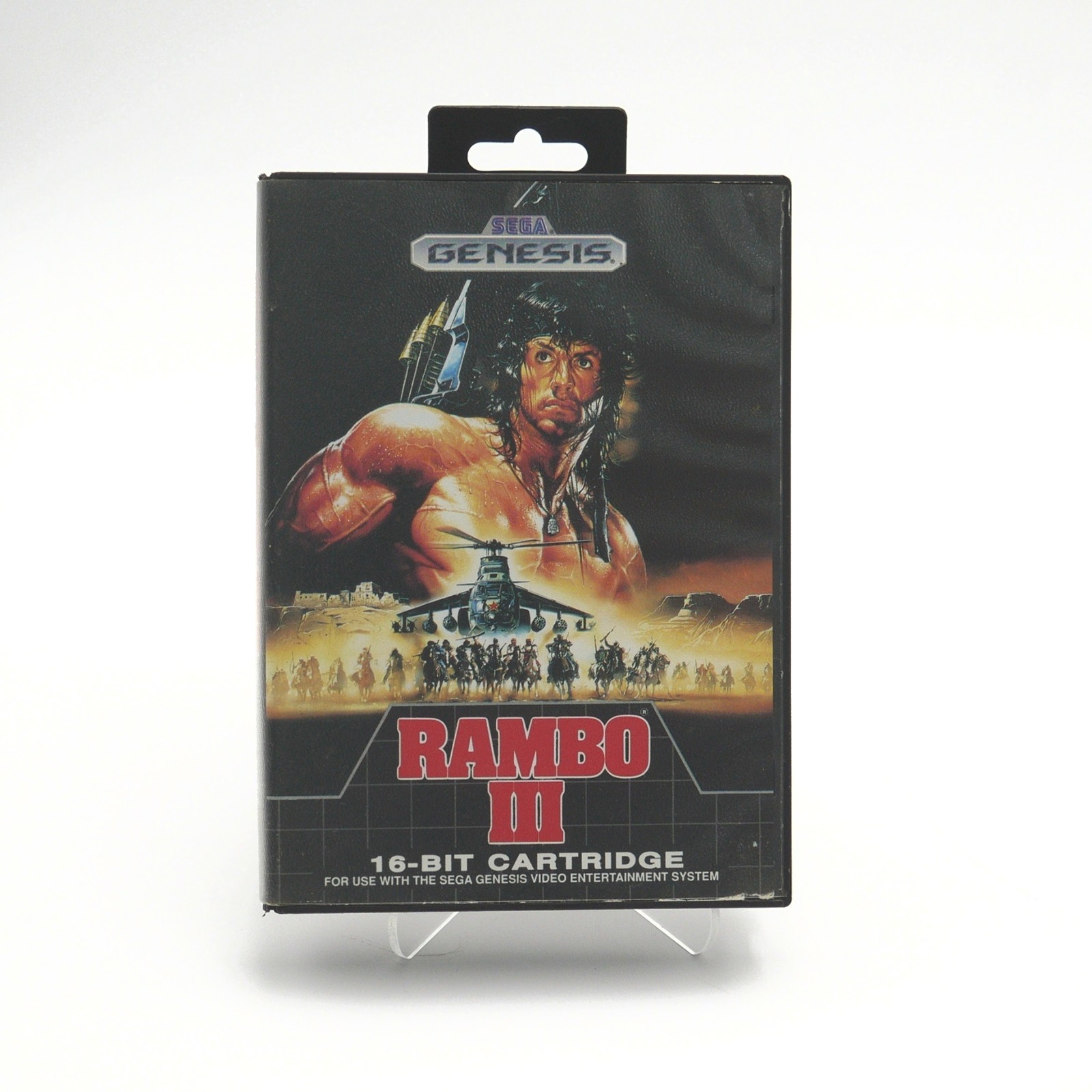 Rambo III – CIB – Very Good Condition – Tested & Working – Sega Genesis