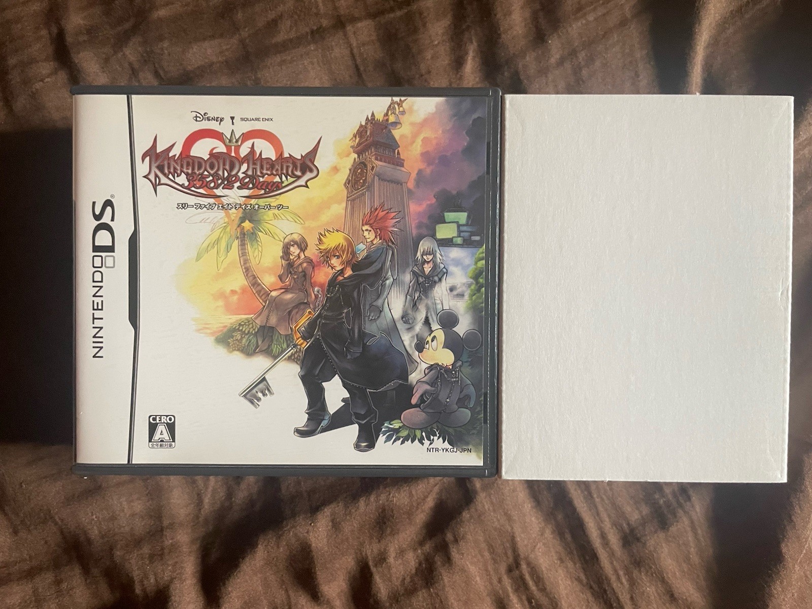 Nintendo DSi Kingdom Hearts 358/2 Days Edition Console Mint 100% Complete In Box