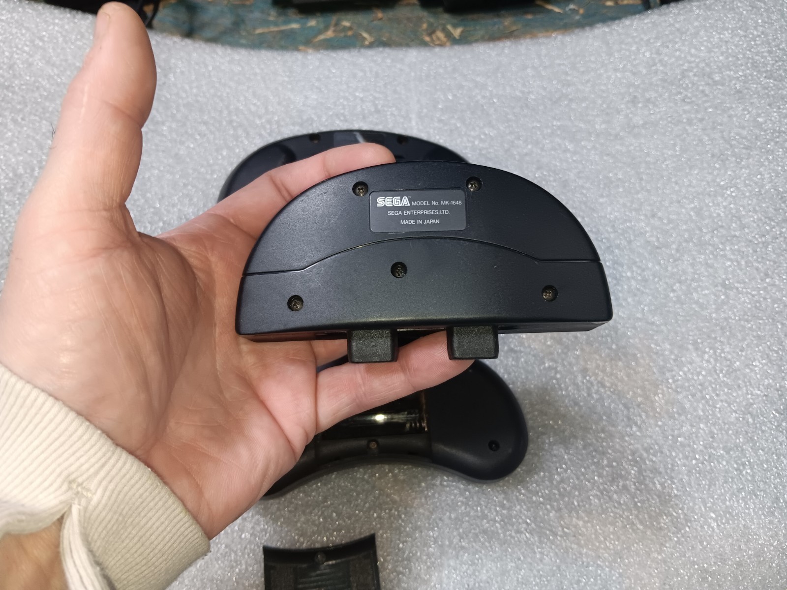 Sega Genesis EXACT-UNTEST Receiver MK-1648 w/MK-1629 & 1-OTHER-WEAR-RUST-PARTS