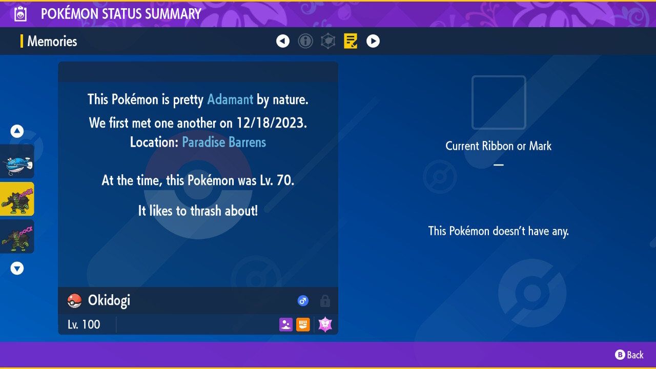🌟Okidogi Best Stats Pokemon Scarlet and Violet Home🌟