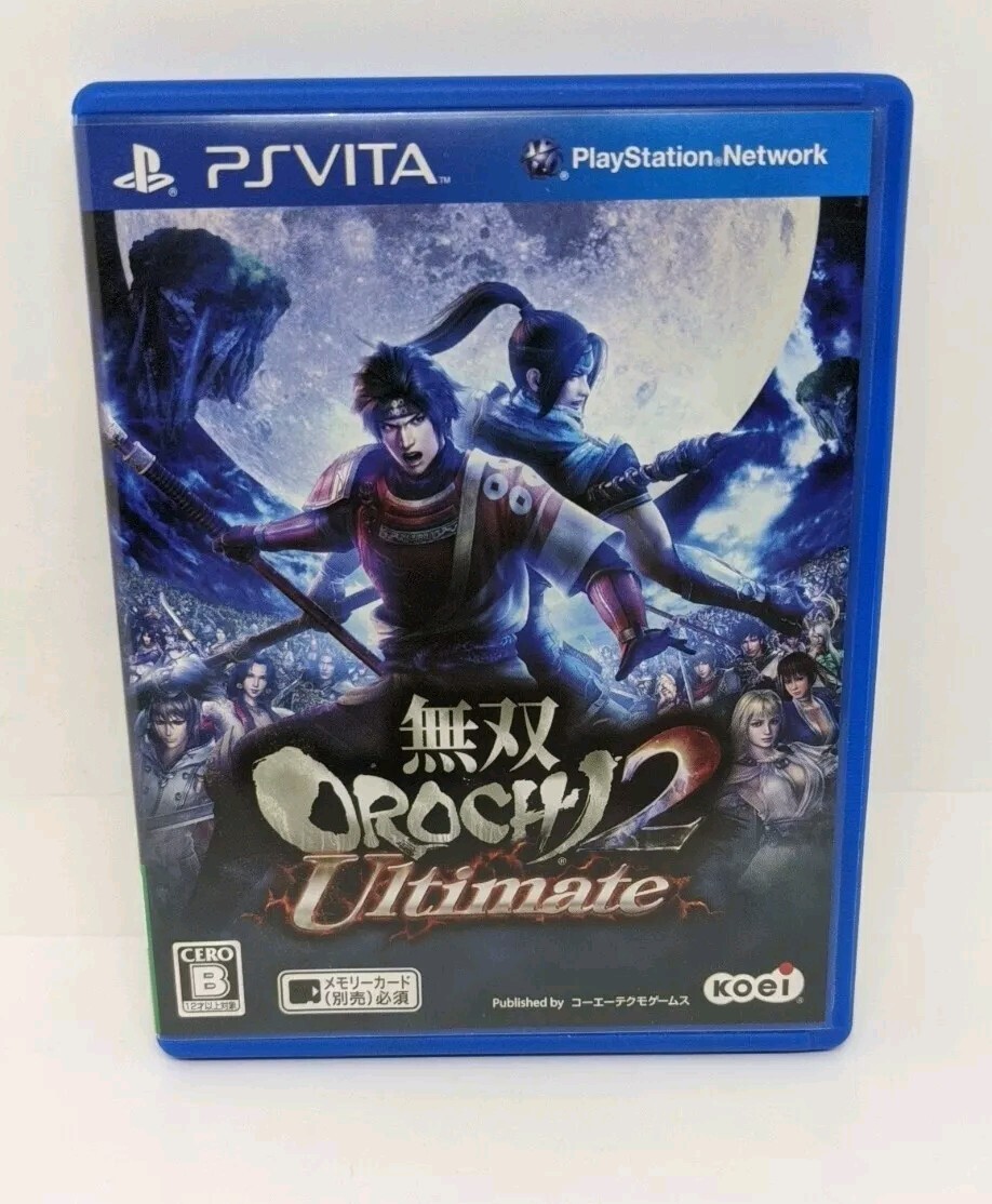 Musou Warriors Orochi 2 Ultimate (PlayStation Vita, 2013) PS Vita