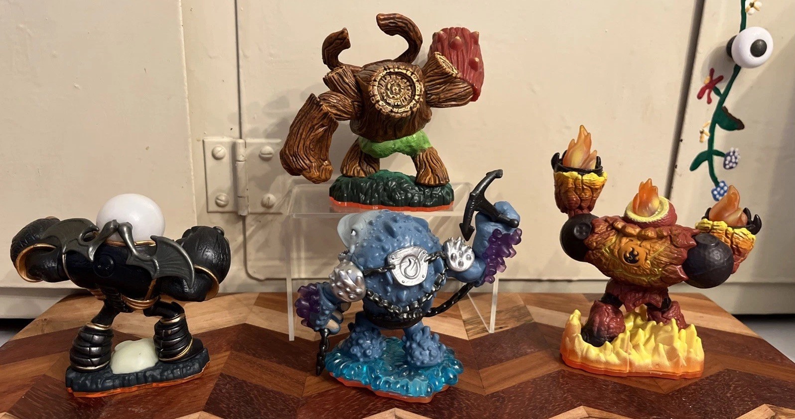 Skylanders Giants Figures Lot Tree Rex Eye-Brawl Hot Head Thumpback Not Tested