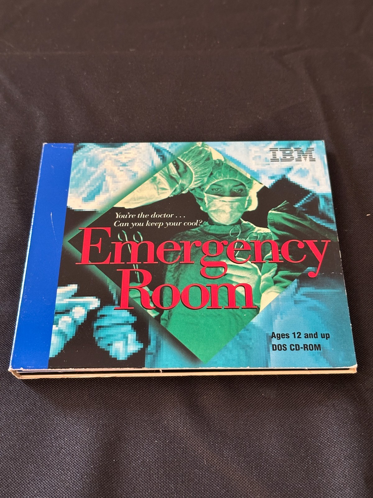 IBM Emergency Room 1995 DOS CD‑ROM PC Game Vintage Medical Simulation