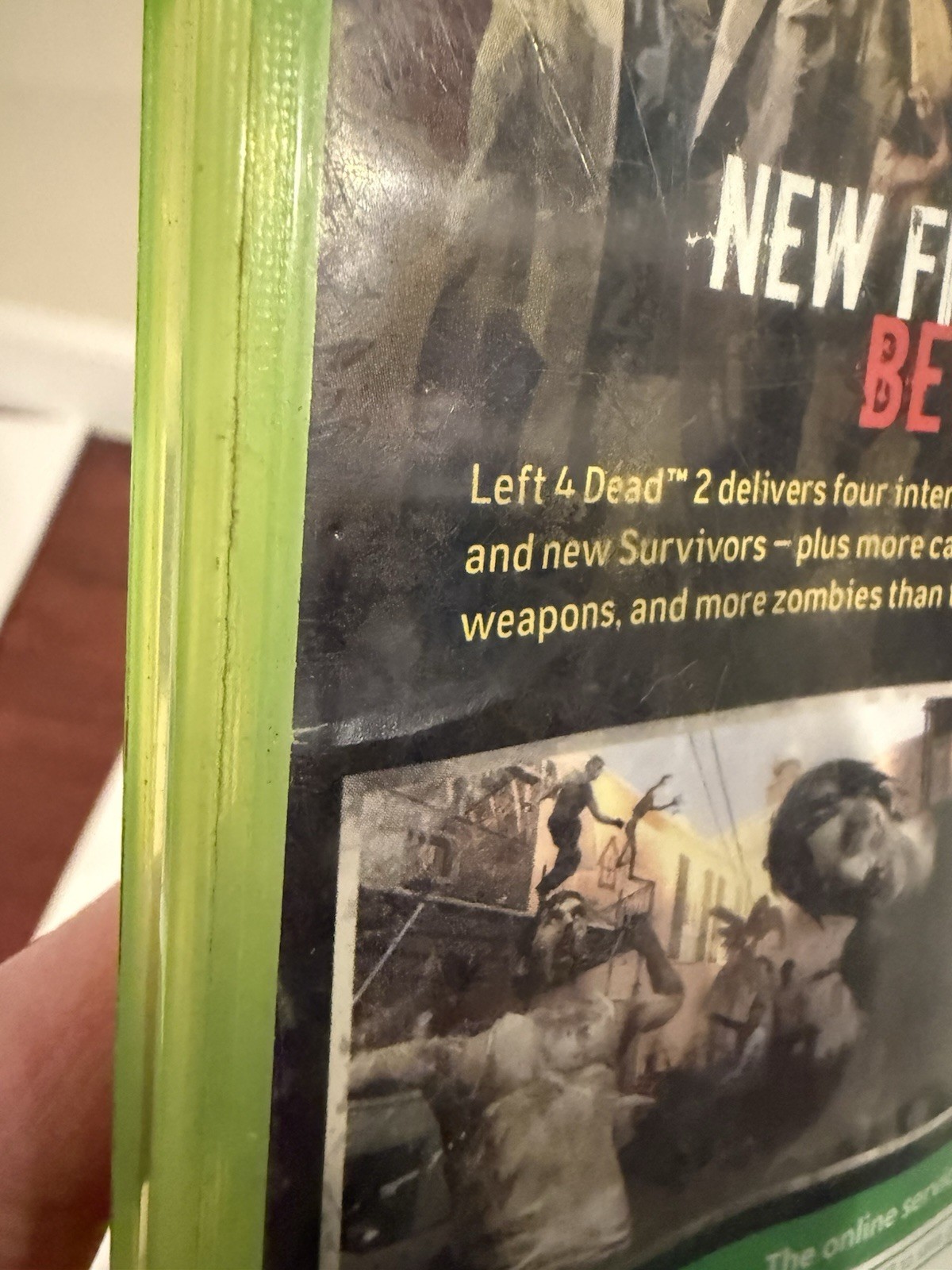 Left 4 Dead 2 Platinum Hits (Xbox 360, 2009) – Case Only – No Game