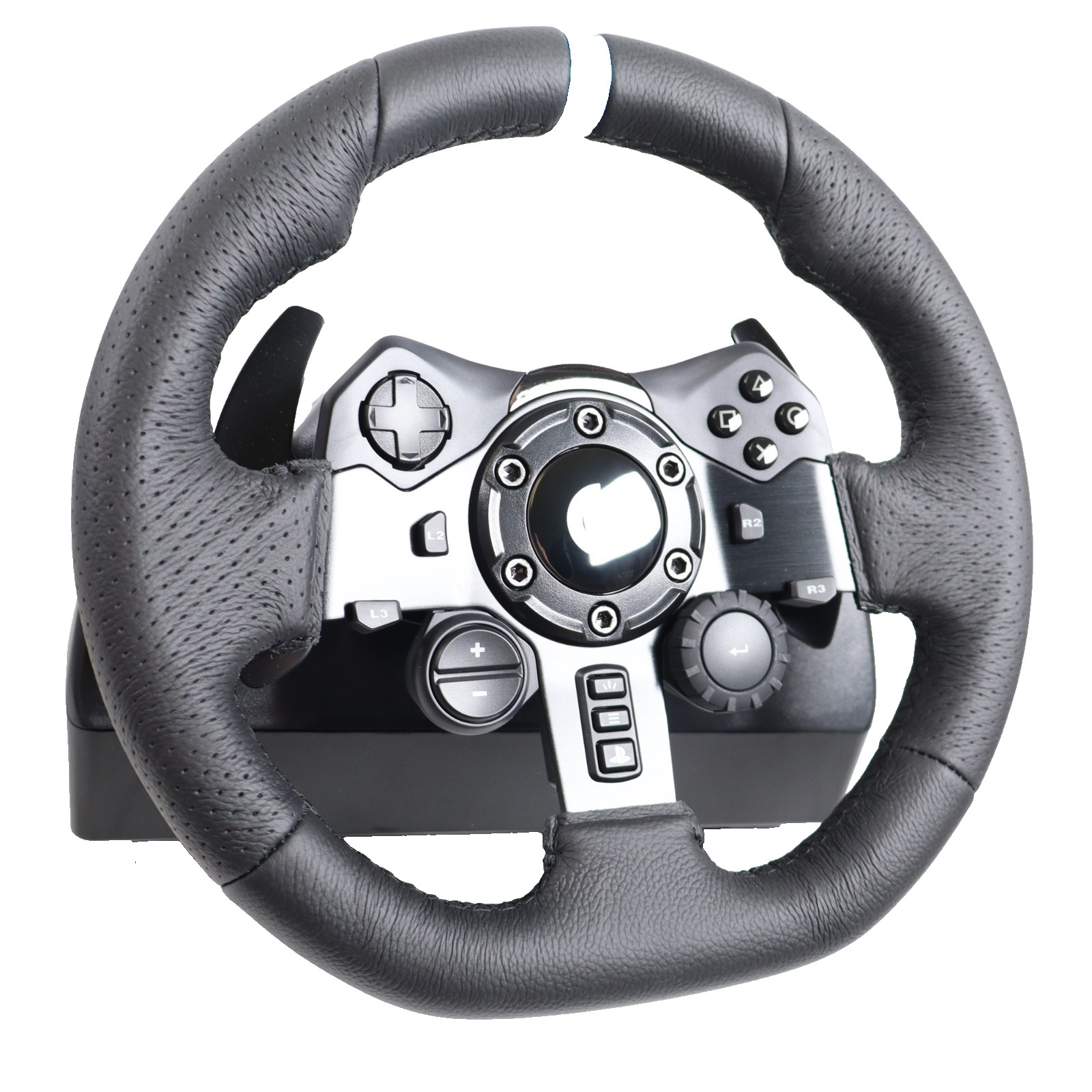 Logitech G923 Driving Force Racing Wheel and Pedal Set – Black (For PS4, PS5 PC)