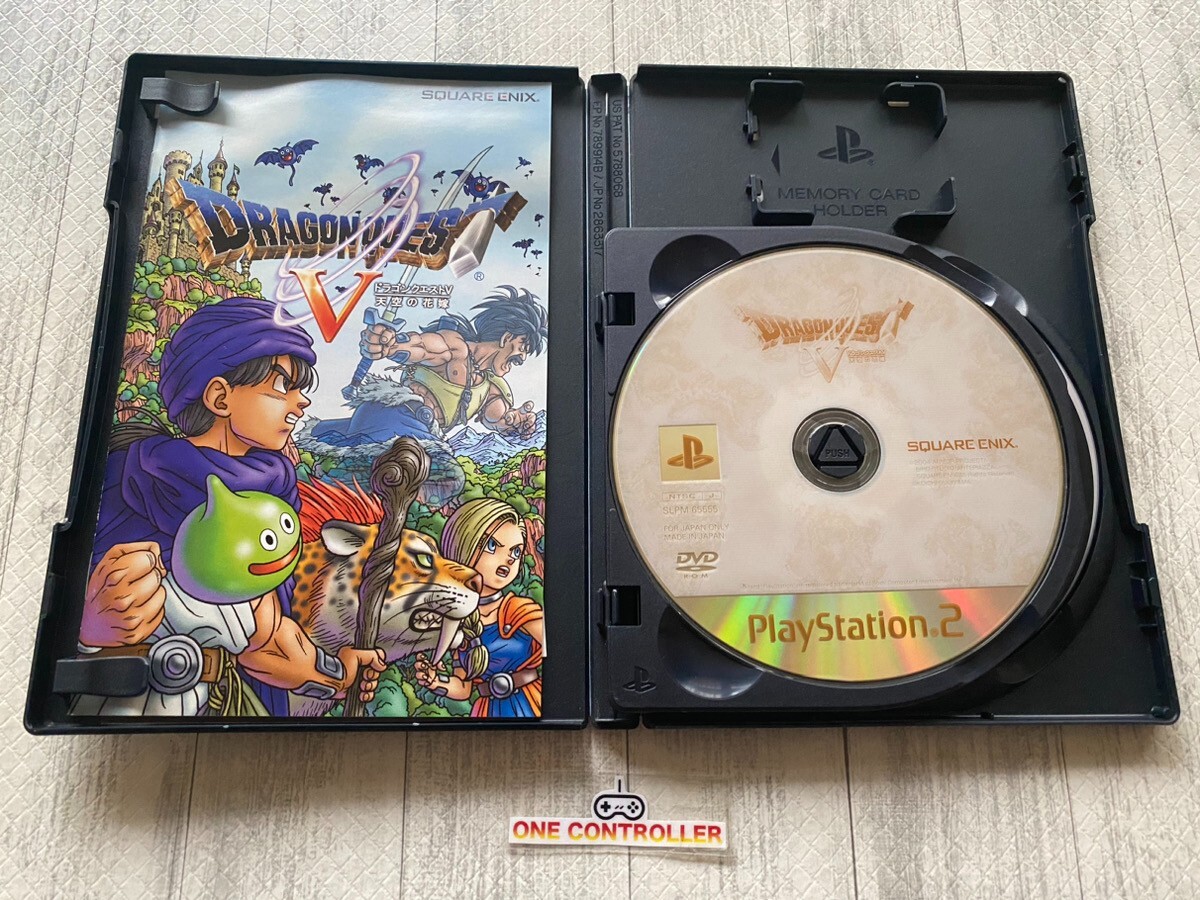 SONY PS 1 2 Valkyrie Profile 1 2 & Dragon Quest V VII Ⅷ & Seiken Densetsu 4 set