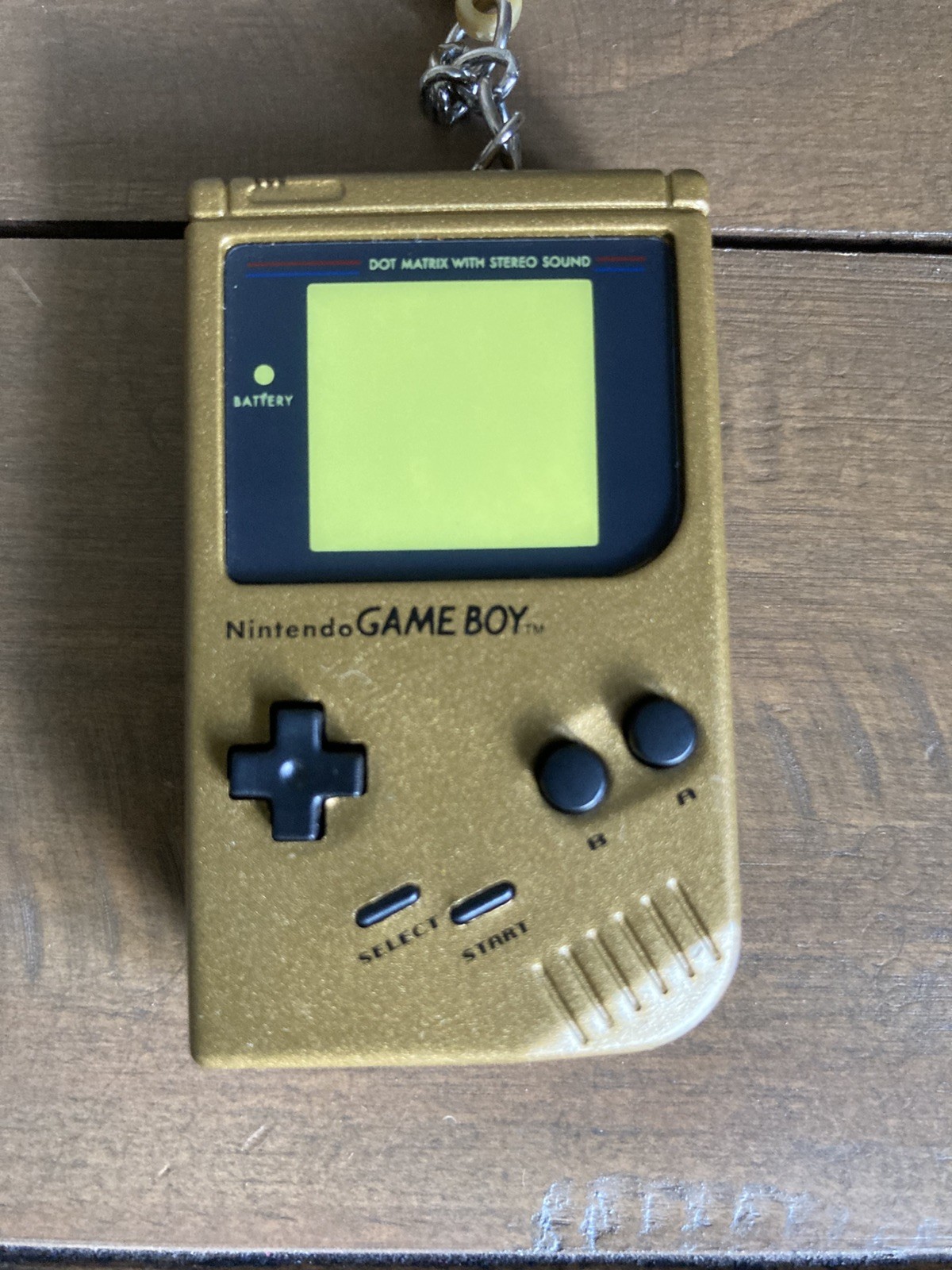 Nintendo Backpack Buddy CHASE Gold Game Boy Bag Clip