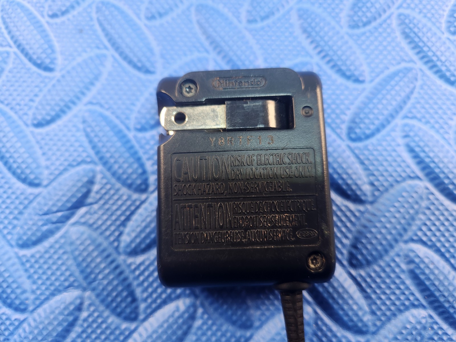Genuine OEM Nintendo NTR-002 Gameboy Advance SP Charger