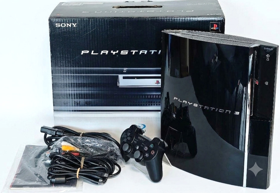 Sony PS3 CECHA00 60GB Console Complete in Box Backward Compatible Tested