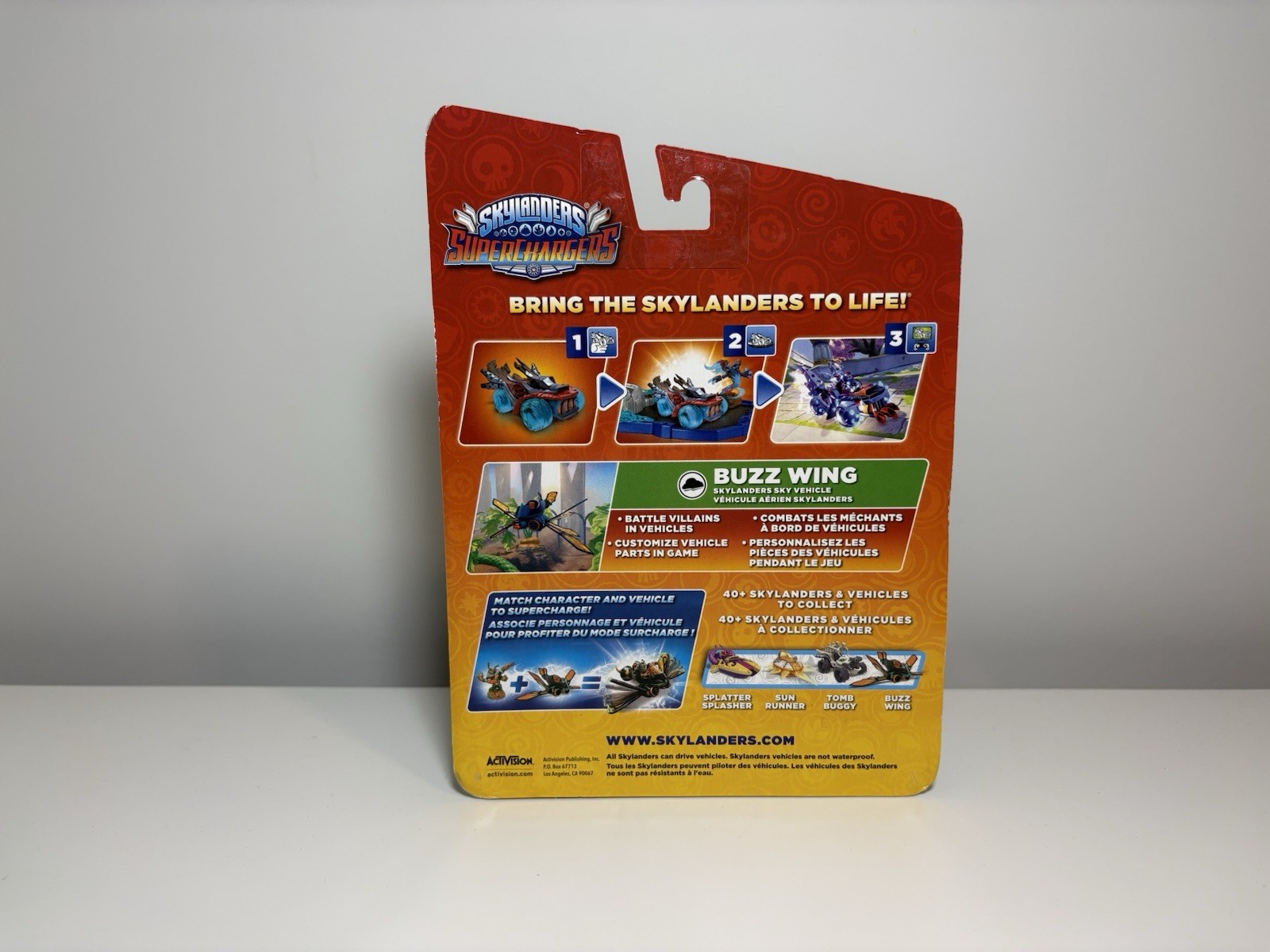 Skylanders Superchargers Buzz Wing Figure New In Box NIB Sealed Vehicle