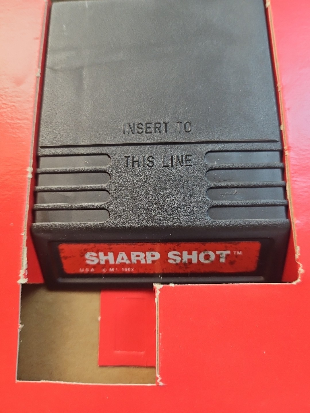 Sharp Shot – Intellivision – Game Box Manual Inserts Tested