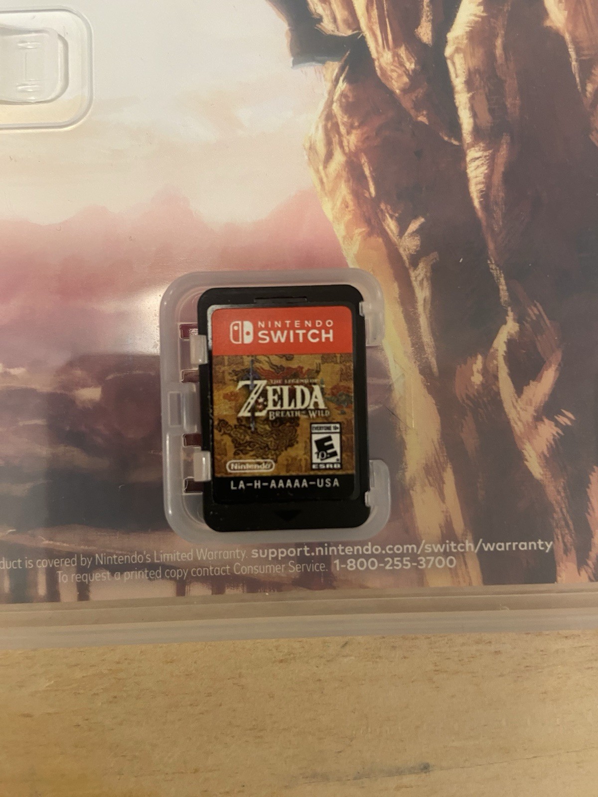 The Legend of Zelda Breath of the Wild-Switch-TESTED & WORKING