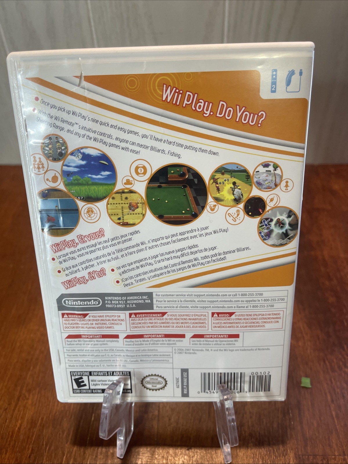 Wii Play (Nintendo Wii, 2007) CIB Complete