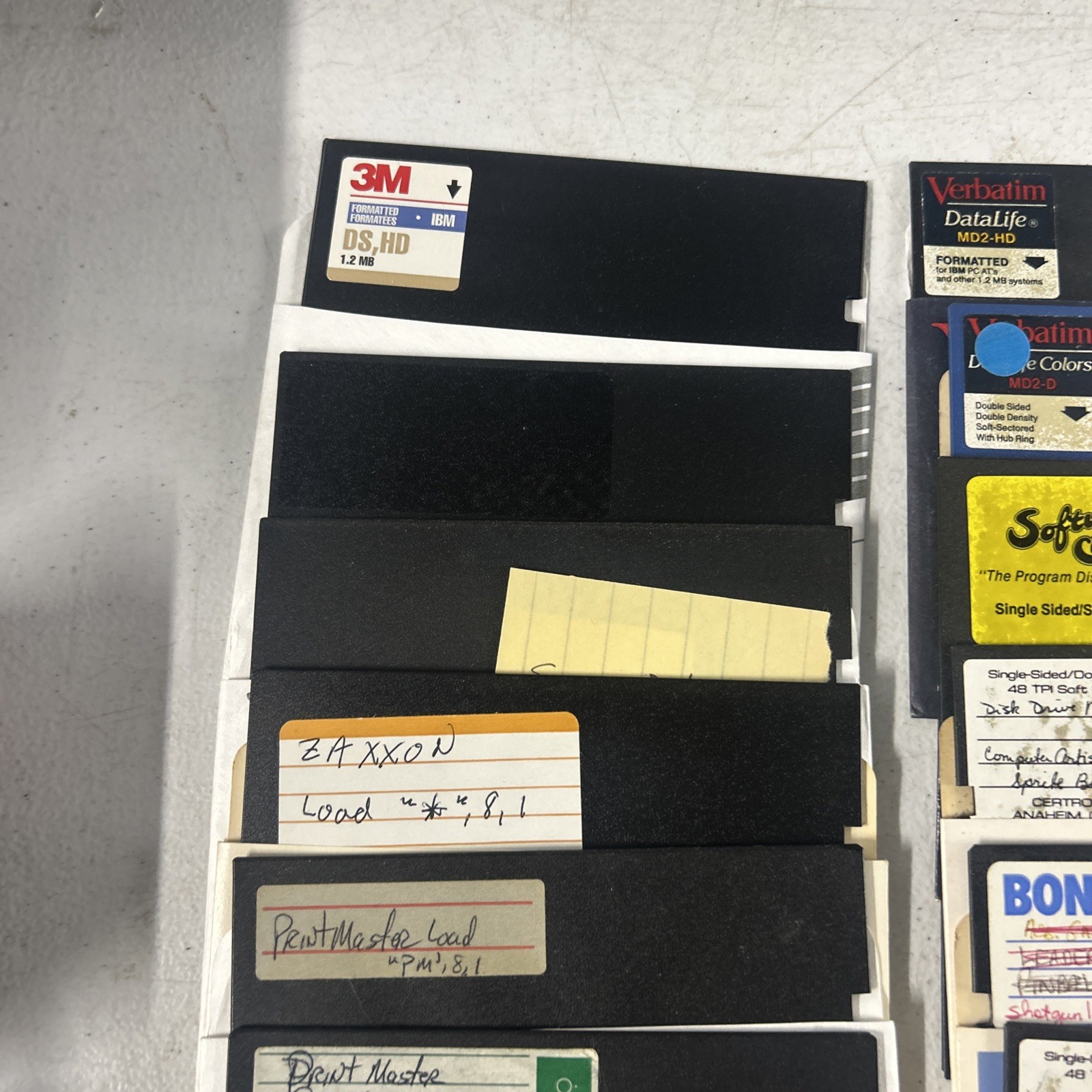 Commodore 64 Floppy Disks With Games Selling As Is for Blank Disk LOT Of 66