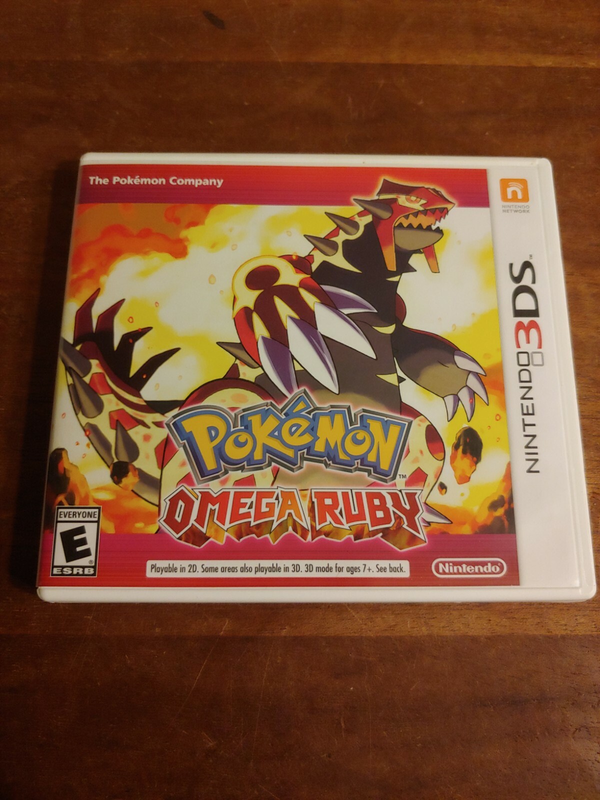 Pokemon Omega Ruby -Original Case With Insert -NO GAME – Some shelf wear