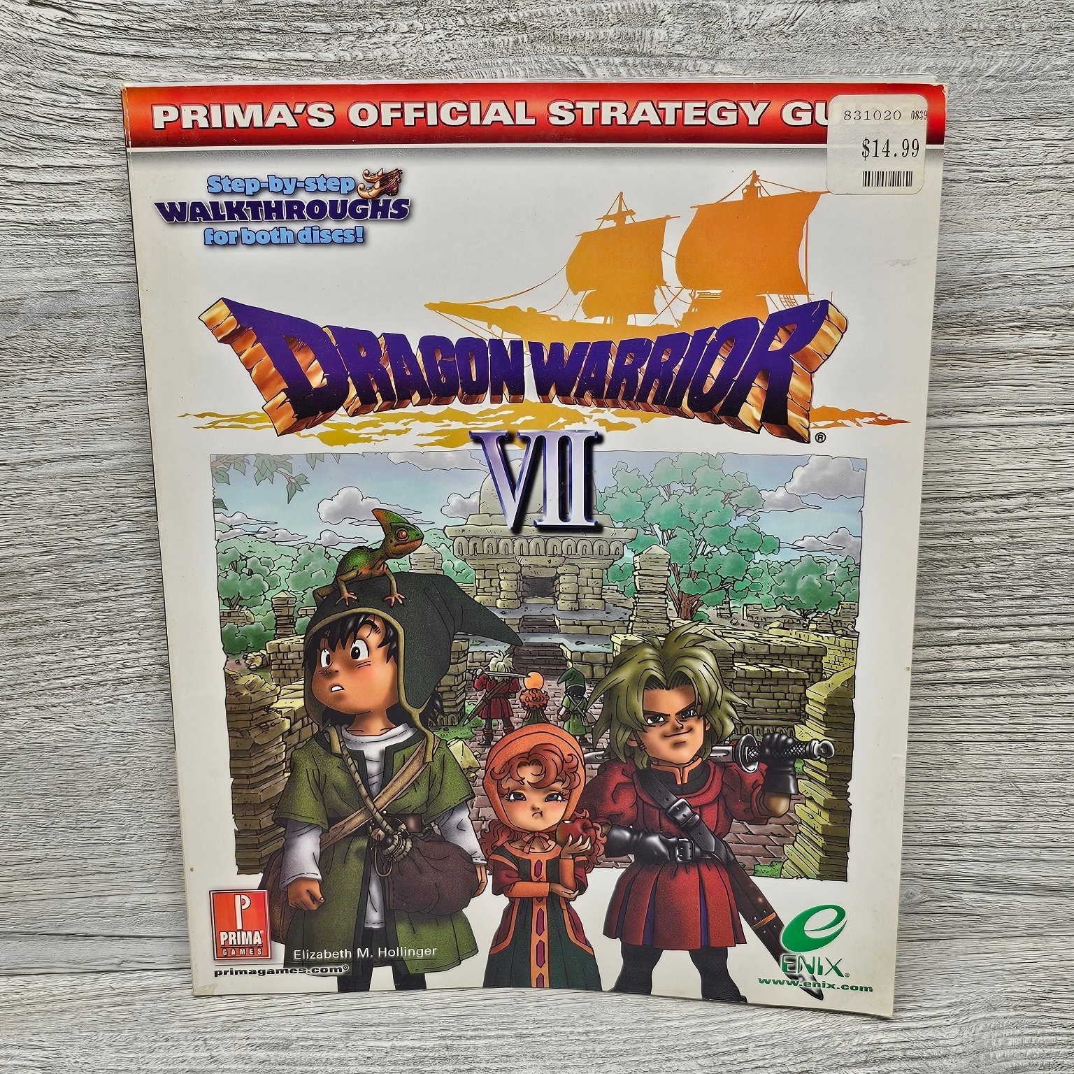 Dragon Warrior VII 7 PlayStation Official Prima Strategy Guide