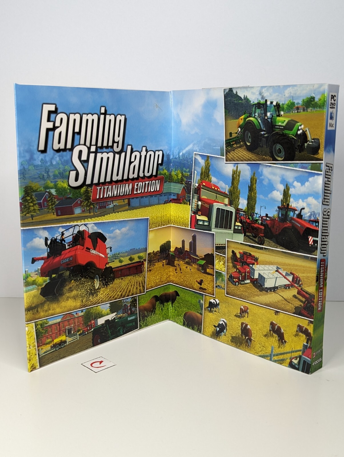 Farming Simulator: Titanium Edition (PC/Mac, 2014) CIB Complete w/ Slipcover