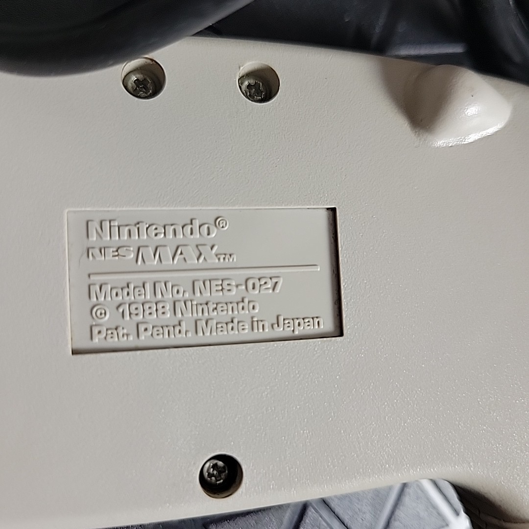 Nintendo NES Max Wired Controller Gray with Turbo Button for Nintendo NES