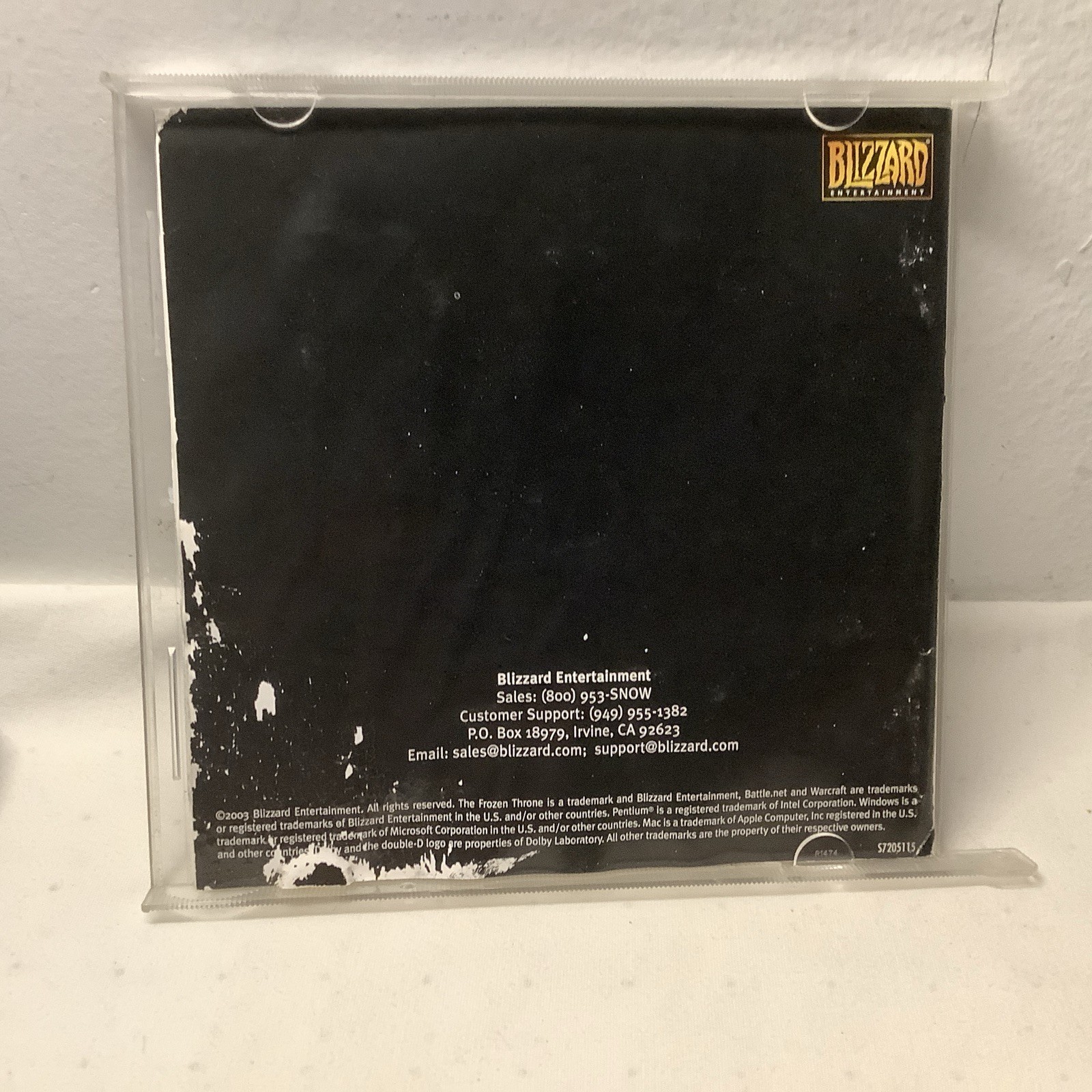 Warcraft 3 The Frozen Throne PC USED