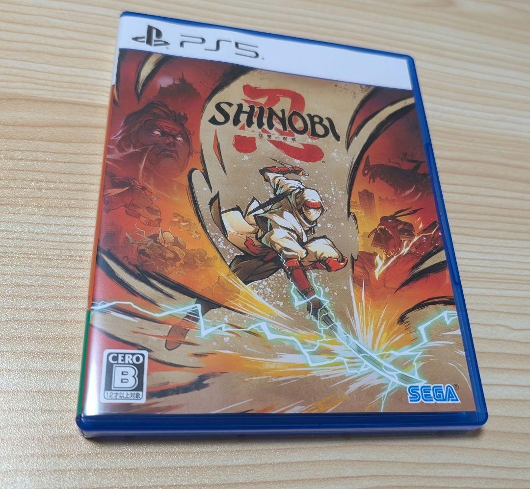 SHINOBI Revenge Slash Sony PlayStation5 Used Tested Japanese ver with Case