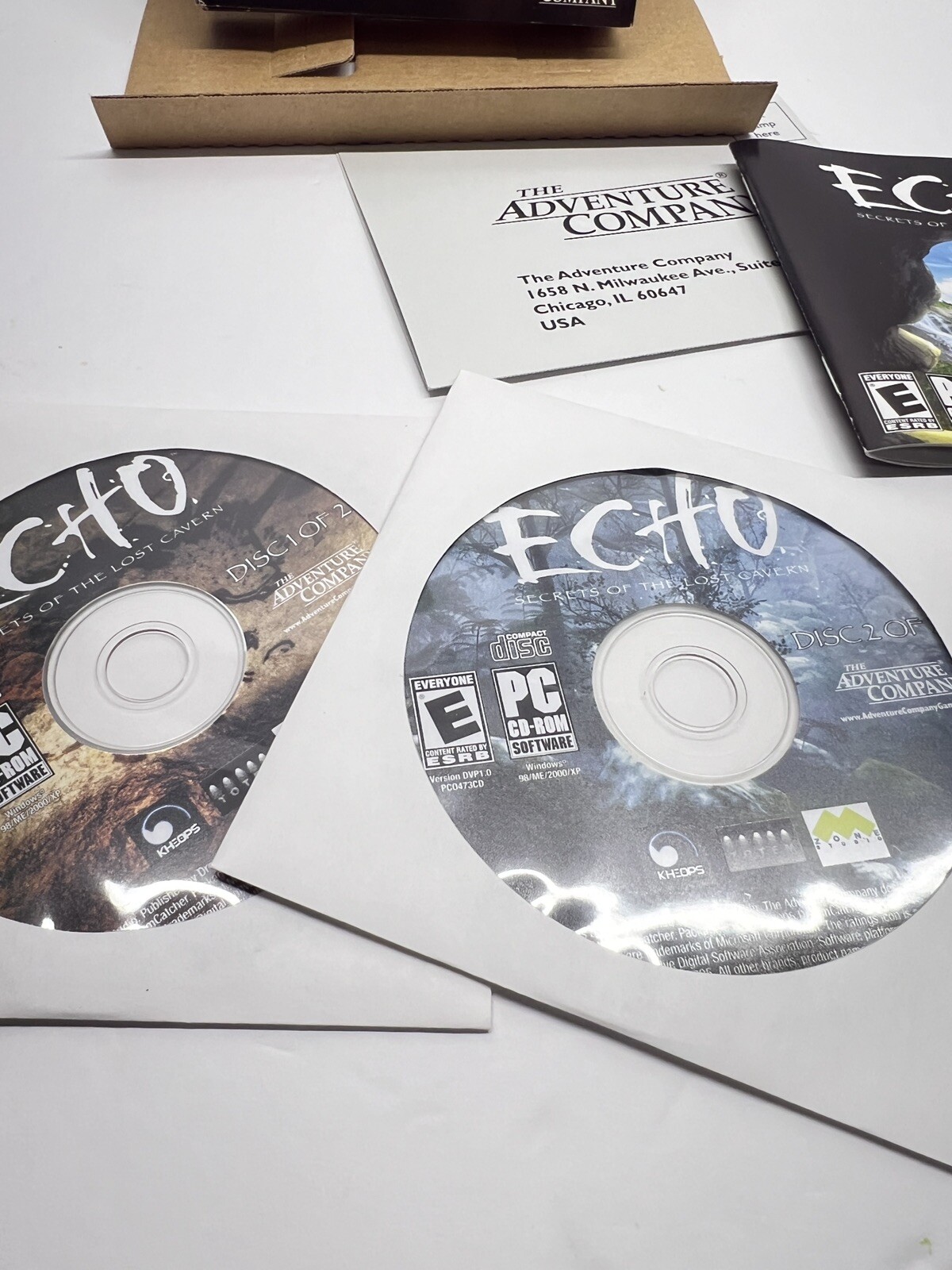 Echo: Secrets Of The Lost Cavern PC by The Adventure Company