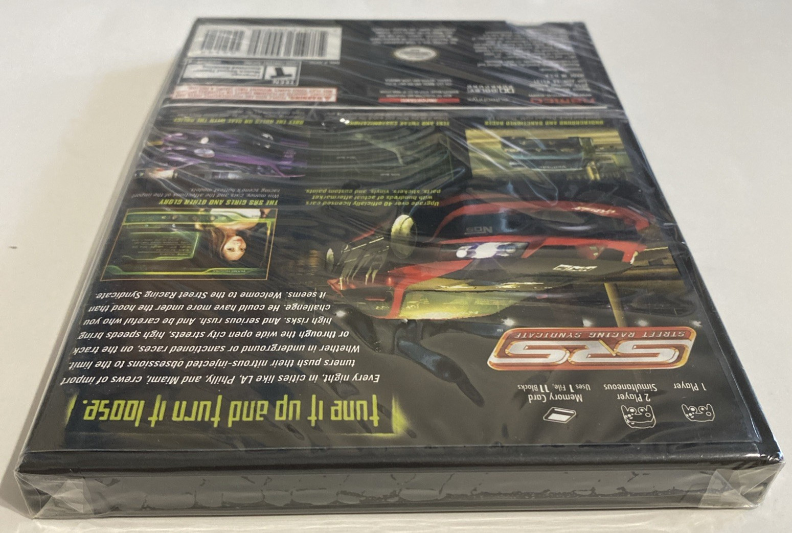 SRS: Street Racing Syndicate for GameCube NEW Factory Sealed USA Copy