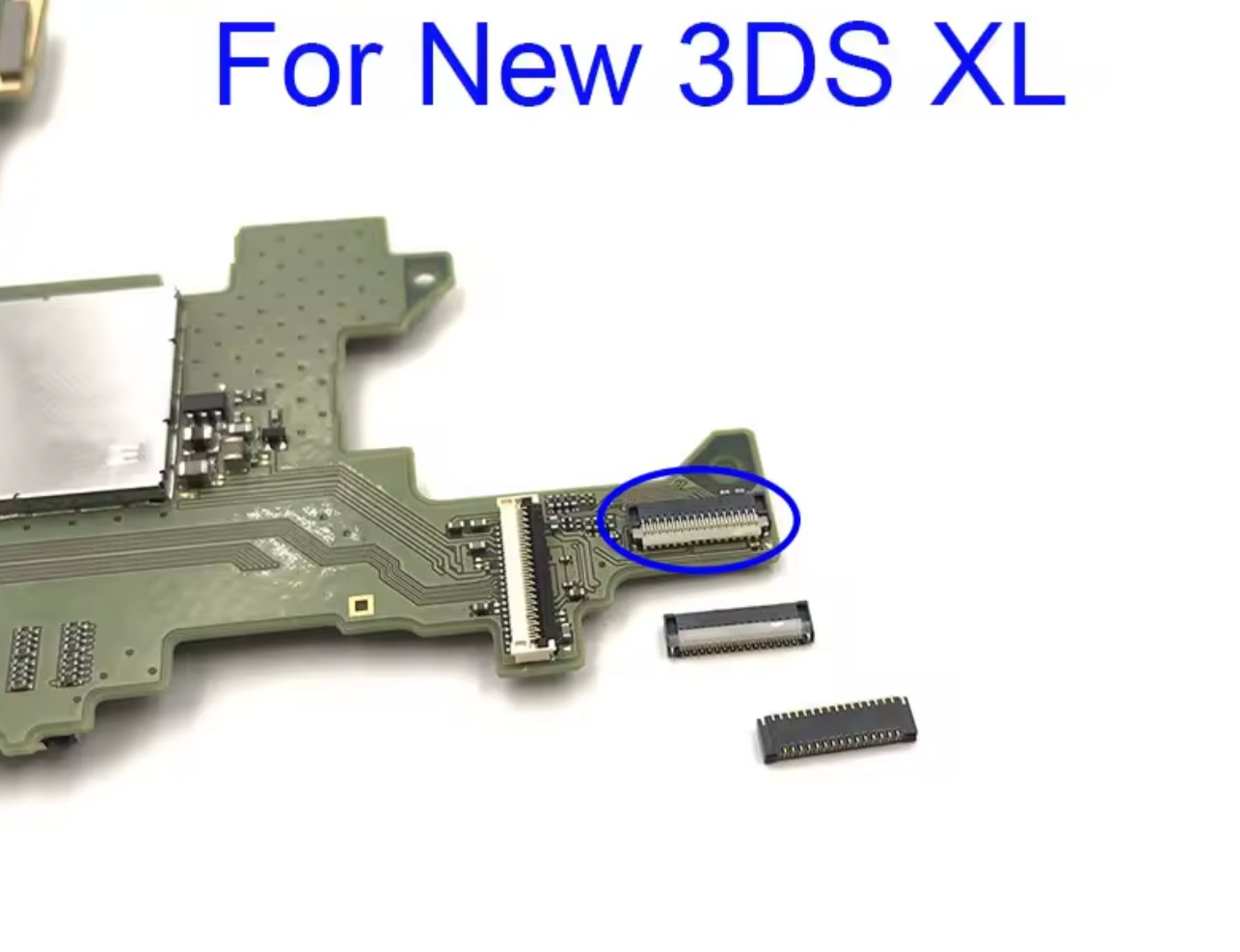 Volume Cable Socket Clip Ribbon Connector Socket for Nintendo NEW 3DS XL Console