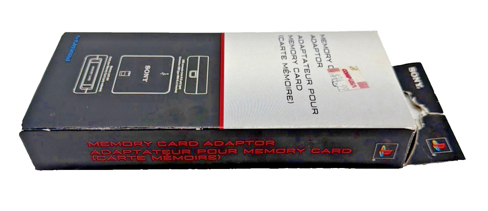 Sony PlayStation 3 PS3 Memory Card Adapter CECHZM1U OEM Boxed New