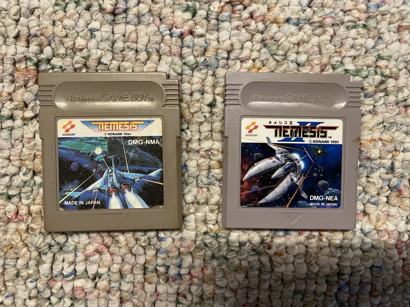 Nemesis 1 & 2 Gameboy Japan GB