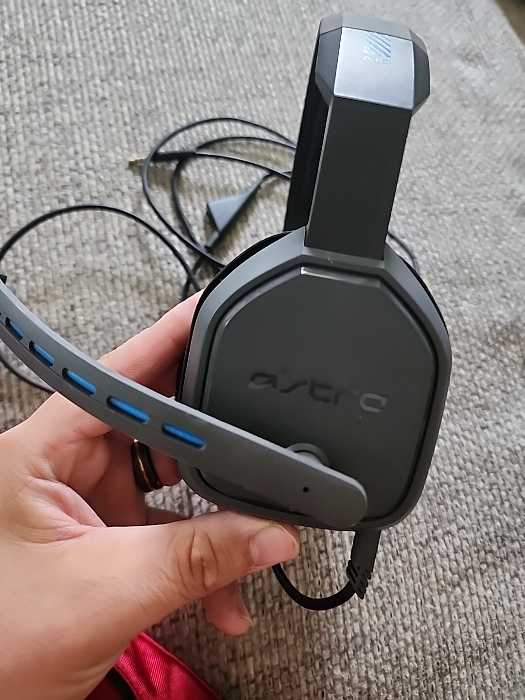 Astro A10 Wired Stereo Gaming Headset – Blue/black