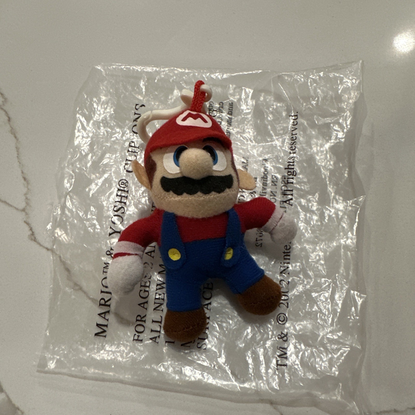 Vintage 2002 Nintendo Toysite Mario. Rare Collectible