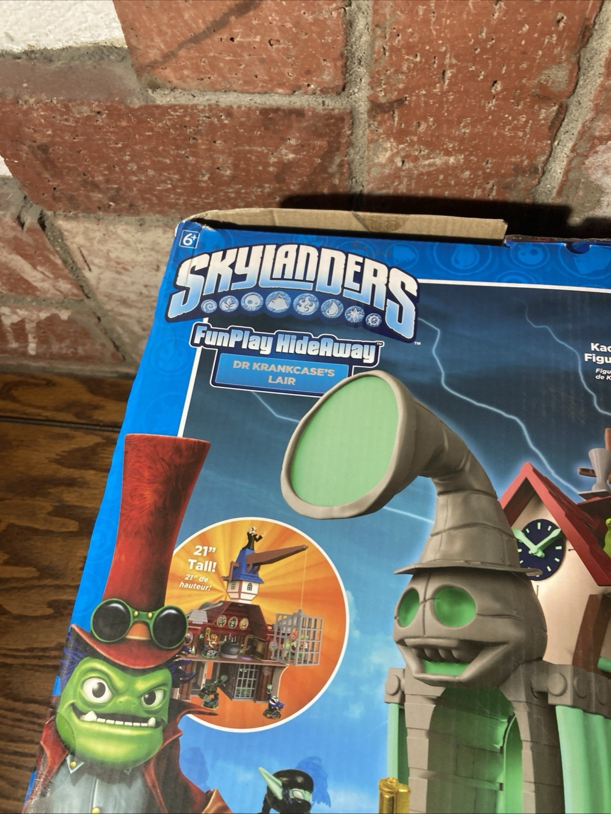 Skylanders Funplay Hideaway Dr. Krankcase’s Lair Playset Kaos. Very Rare