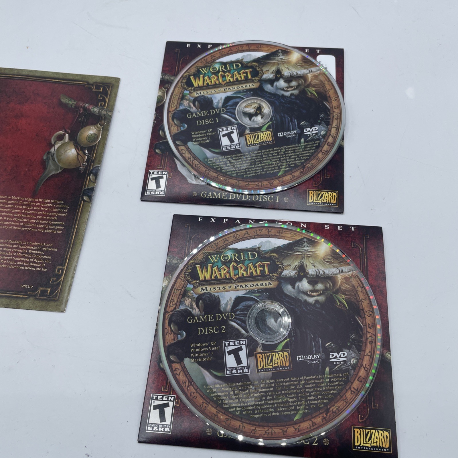 World of Warcraft: Mists of Pandaria (Windows/Mac: Mac and Windows, 2012)