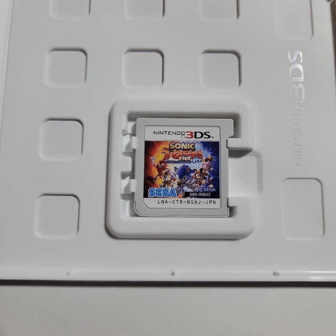 Sonic Boom Fire & Ice Nintendo 3DS Japanese Version CIB Japan Import