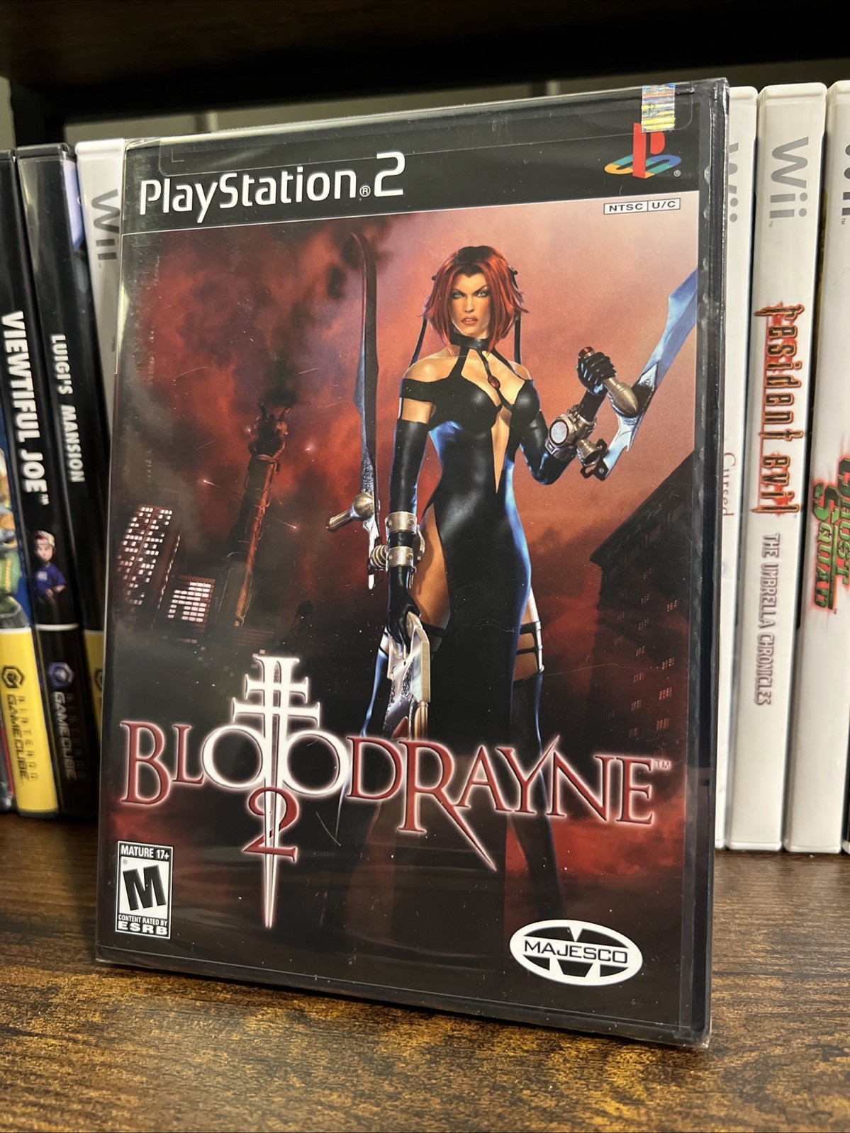 PS2 NEW SEALED BloodRayne 2 Sony 2002 Factory Sealed Black Label NO STICKERS