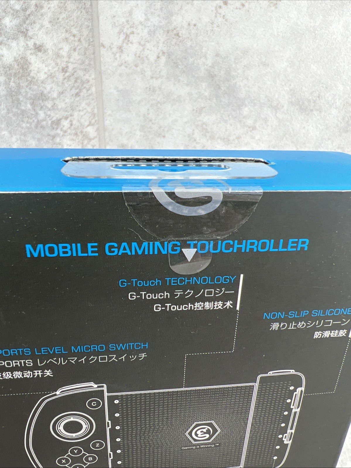 GameSir G6 Ergonomic Bluetooth Wireless Mobile Controller for Android iOS Black
