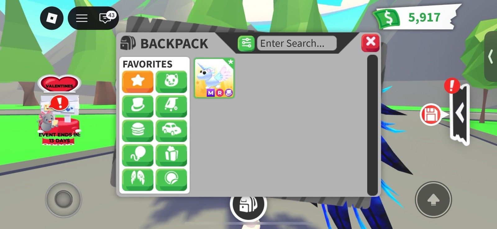 Adopt Me! mega alicorn