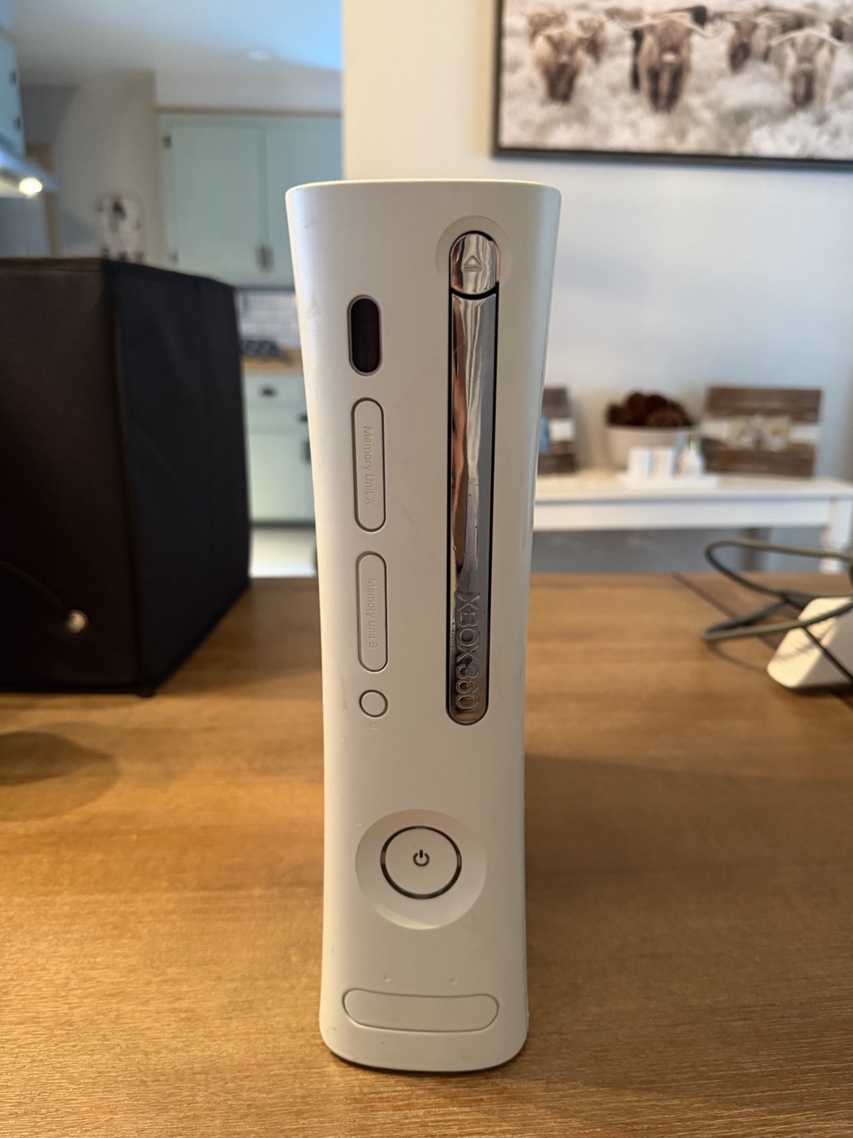Xbox 360 Console With HDD White Console Only Tested & Working