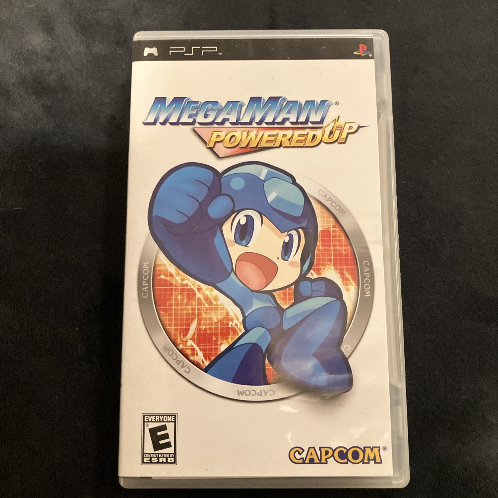 Mega Man Powered Up Sony Playstion Portable PSP CIB W/ Manual See Notes