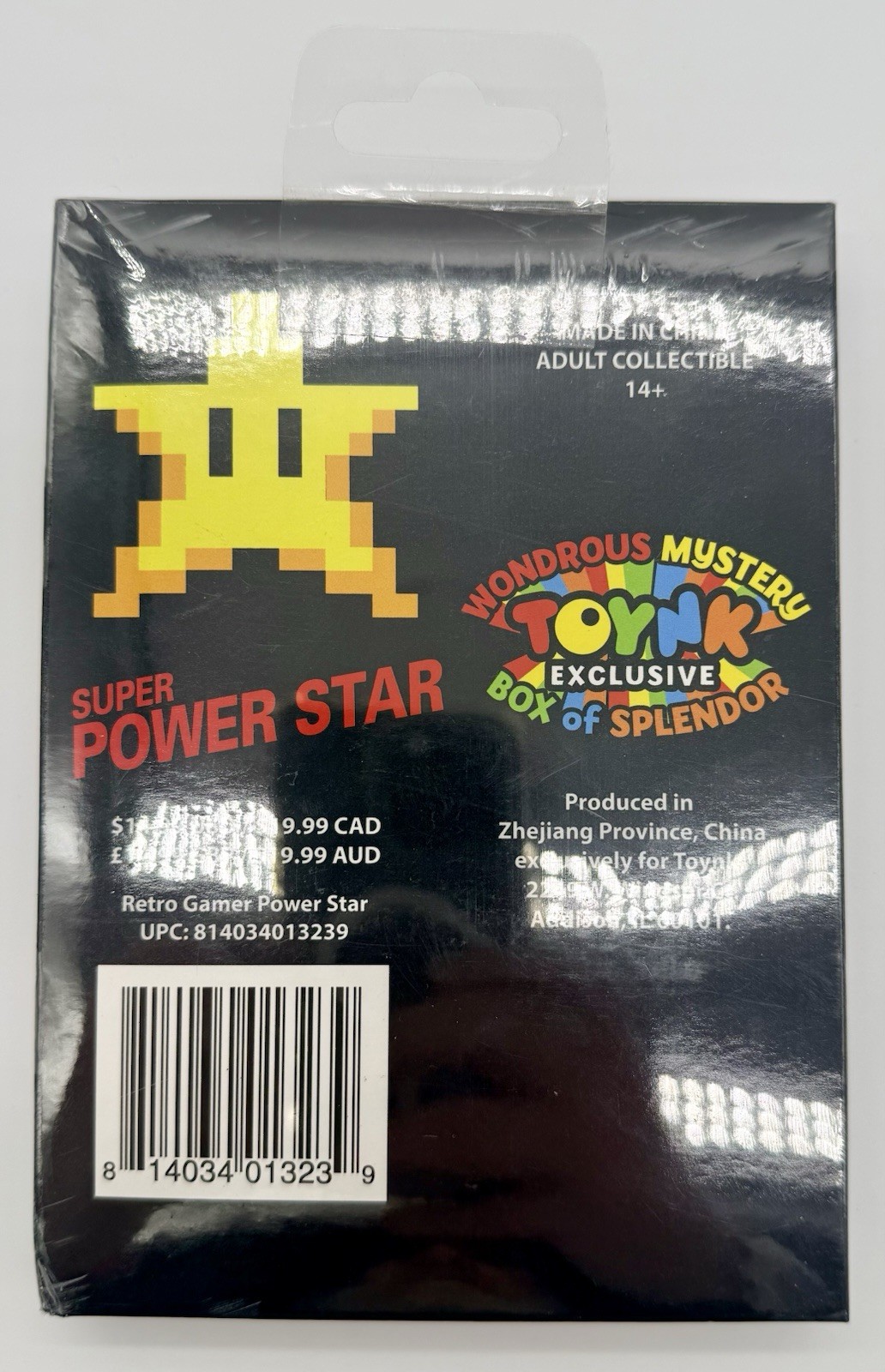 Super Power Star by Toynk RARE VIDEO GAME Sealed Brand New