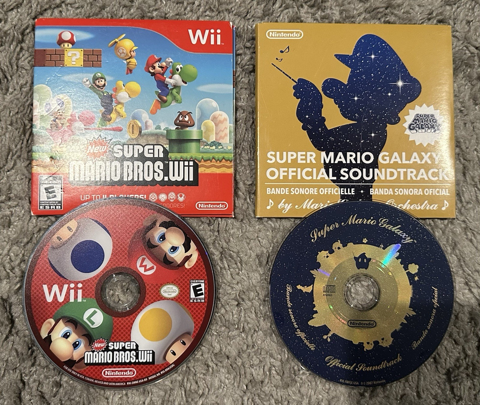 New Super Mario Bros. Wii & Super Mario Galaxy Official Soundtrack