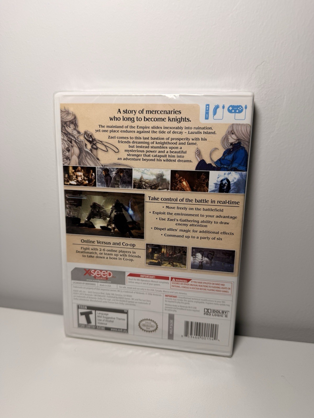 The Last Story (Nintendo Wii) – Brand new, Sealed!