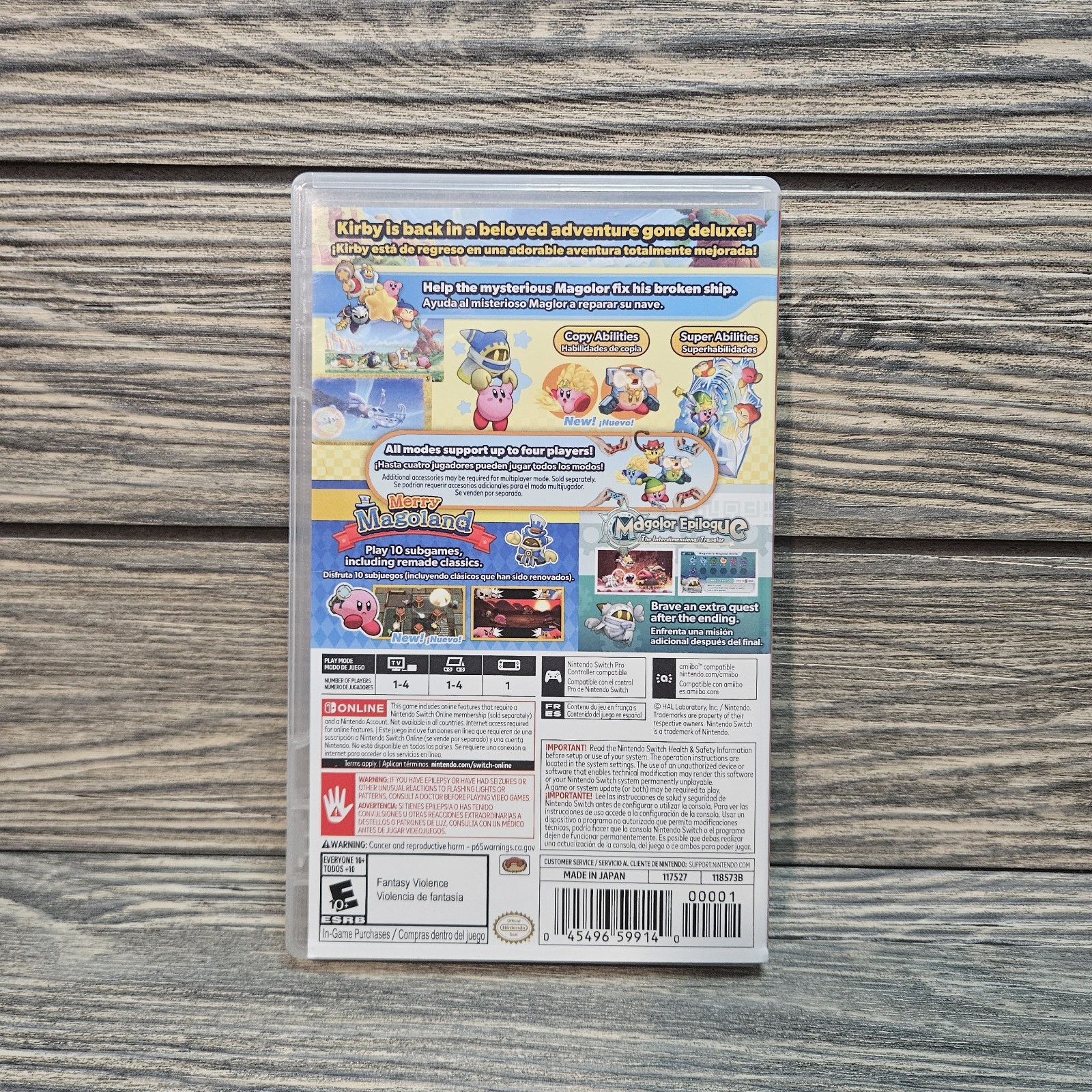 Kirby’s Return to Dream Land Deluxe – Nintendo Switch – SHIPS FREE!