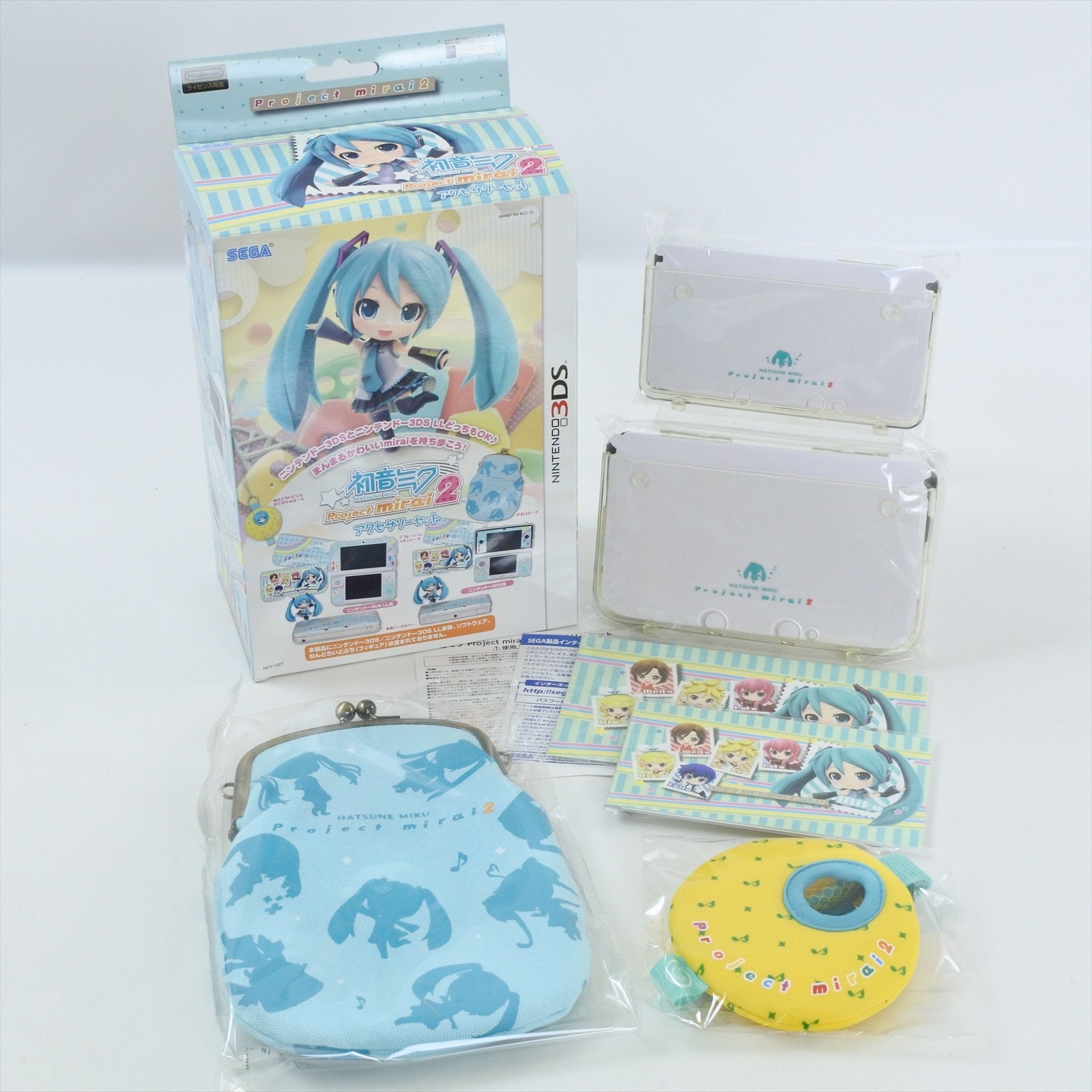 Not Console HATSUNE MIKU Project Mirai 2 Accessory No Inner for Nintendo 3DS 46