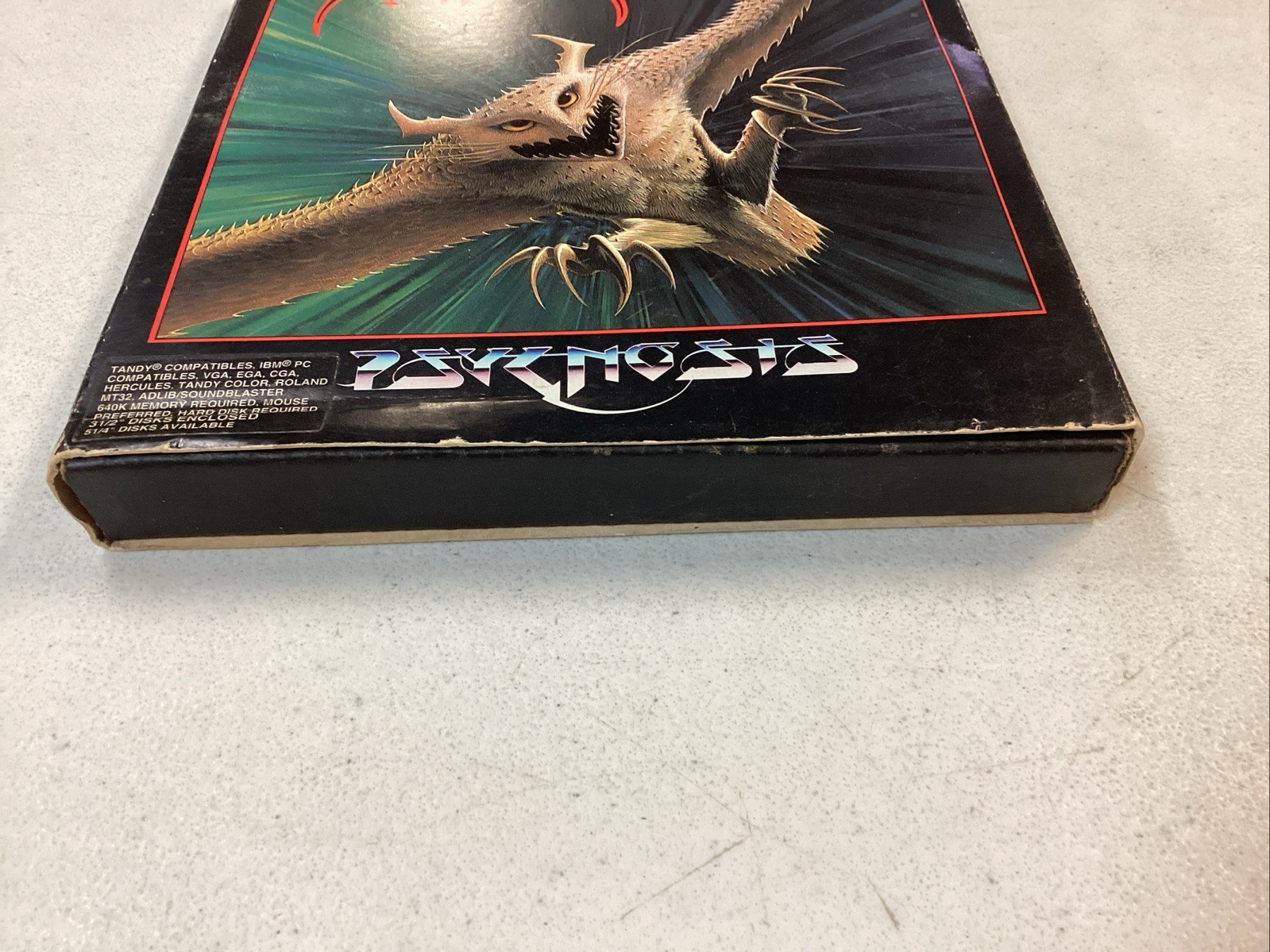 Obitus Commodore Amiga Psygnosis 3.5″ Disks PC Games Big Box