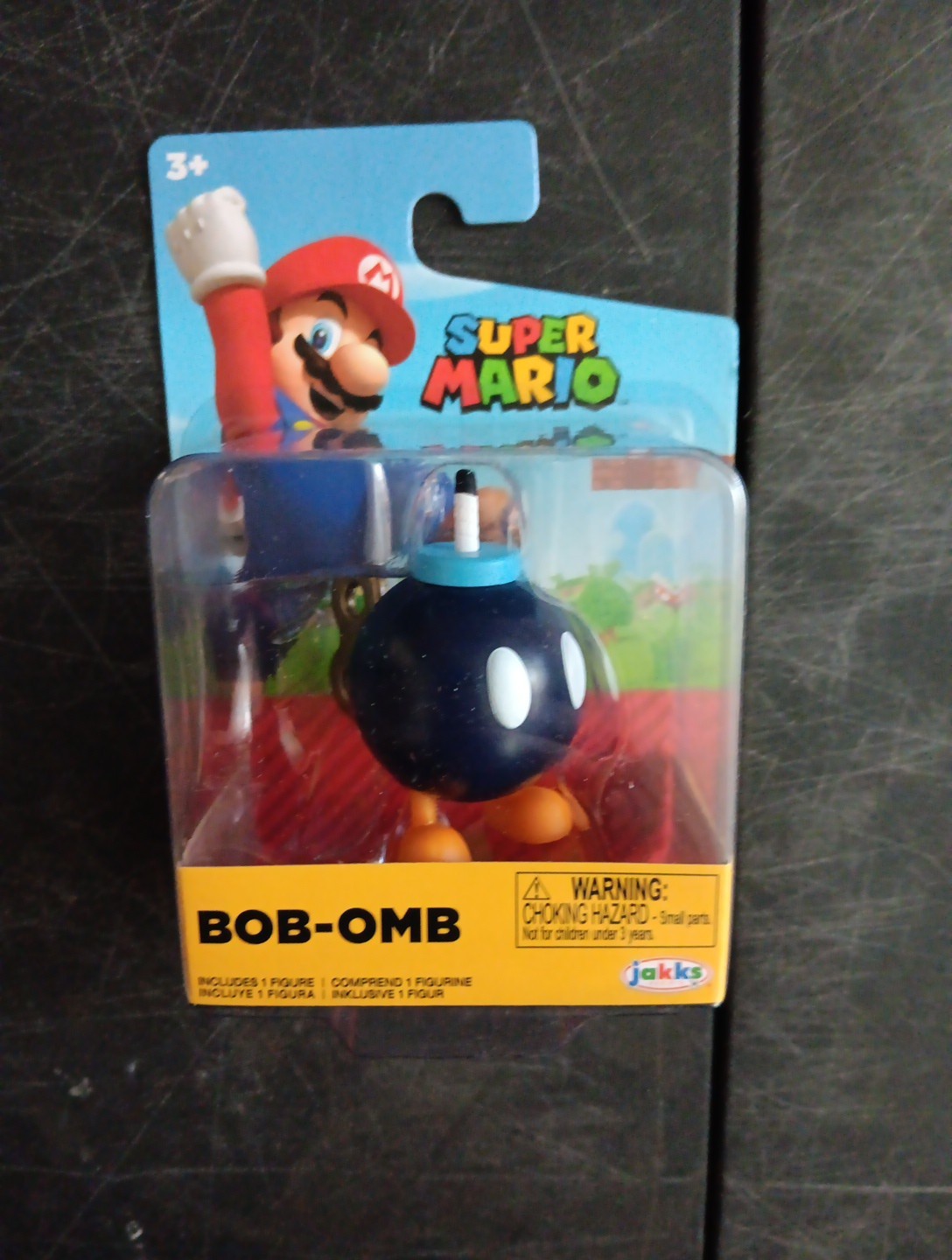 *FREE SHIP* 2.5″ BOB-OMB Super Mario World of Nintendo Jakks Pacific