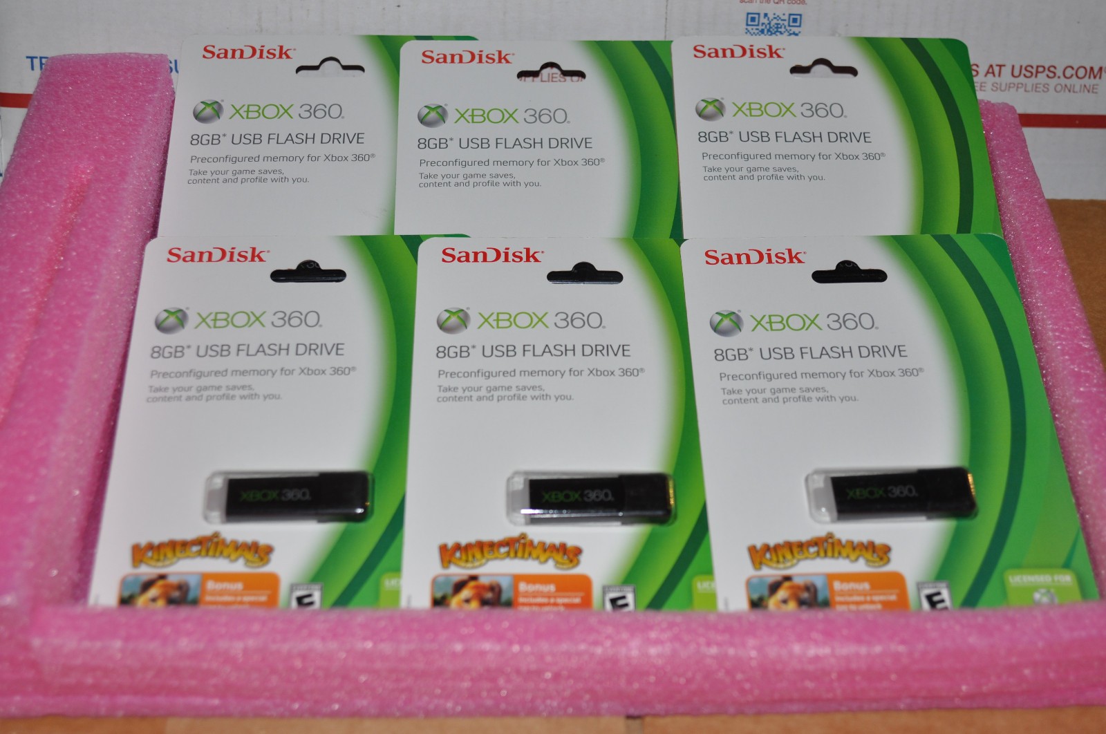Brand New Xbox 360 8GB USB 2.0 Flash Drive SanDisk Official Microsoft Licensed
